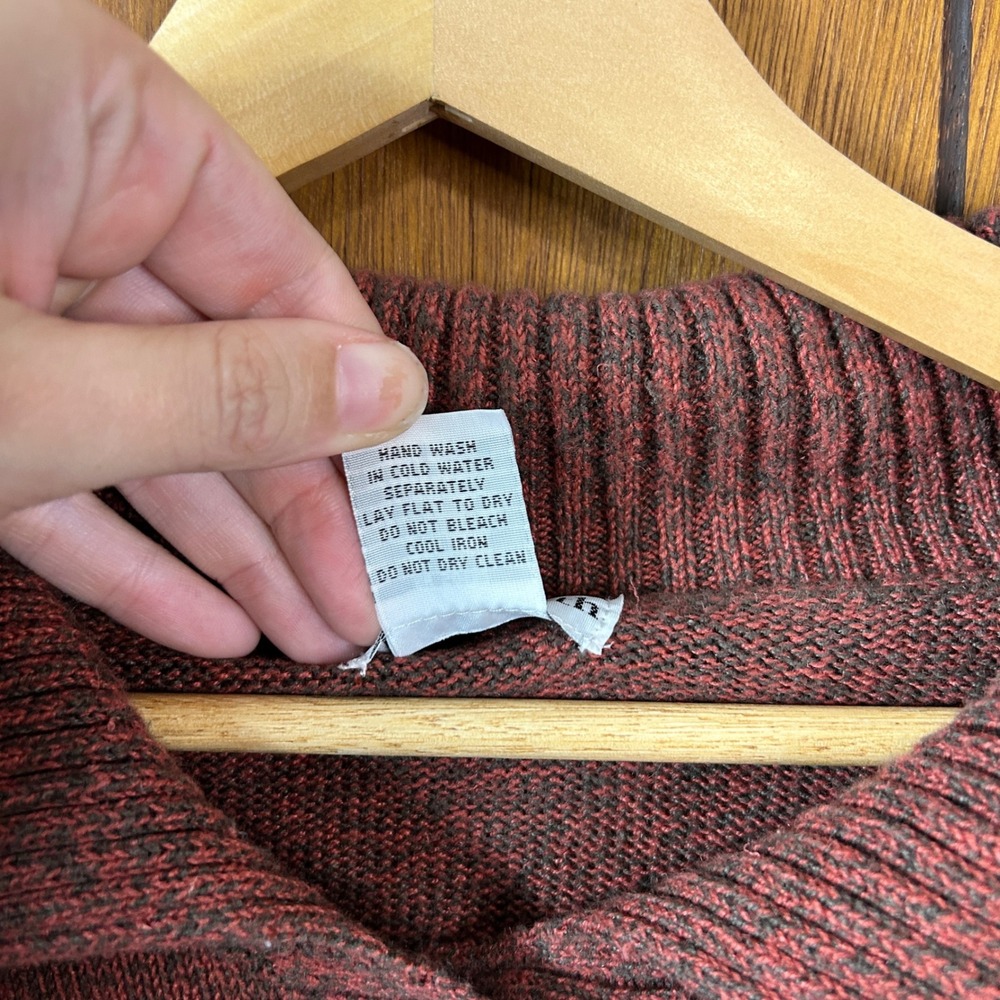 Vintage‎ Bon Worth X Large Petite Patchwork Cardigan Sweater Patchwork Cottage - Picture 5 of 7